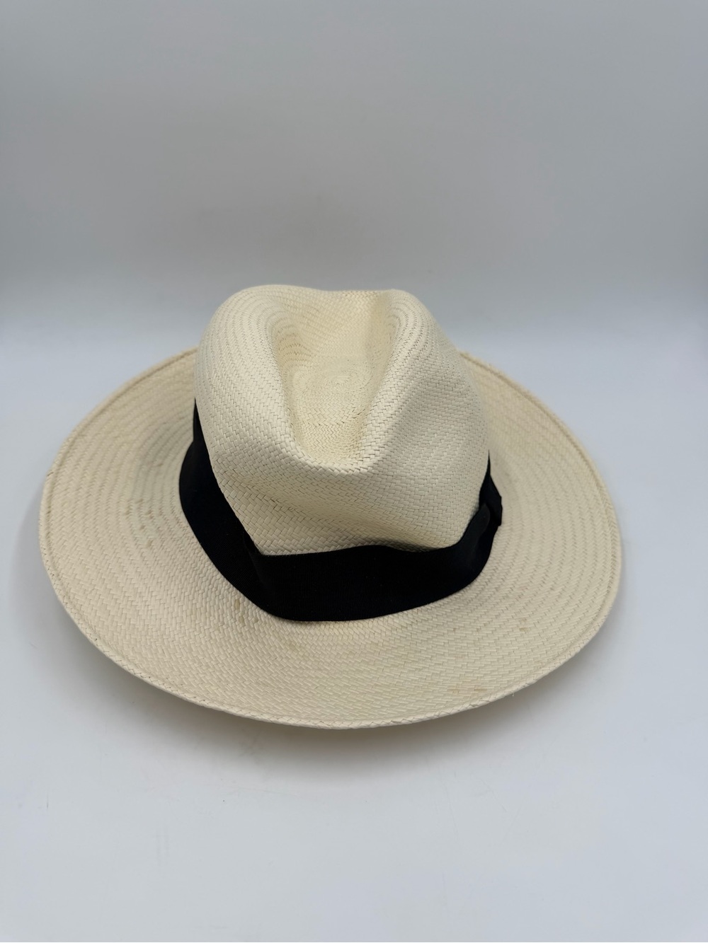 K. Dorfzaun Panama Hat Genuine Toquilla Straw Ecuador UPF 50+ NWT Size L